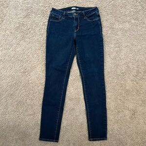 Old Navy, dark blue, rockstar skinny jeans